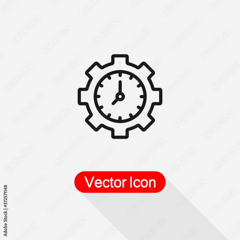 Time Management Icon, Productivity Sign,Efficiency Sign Vector Illustration Eps10 Time Management Icon, Productivity Sign,Efficiency Sign Vector Illustration Eps10