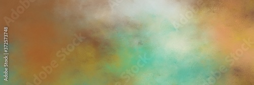 amazing pastel brown and silver color background with space for text or image. vintage texture, distressed old textured painted design. can be used as horizontal header or banner orientation