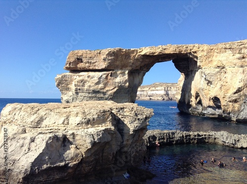 the gate to heaven in gozo, malta