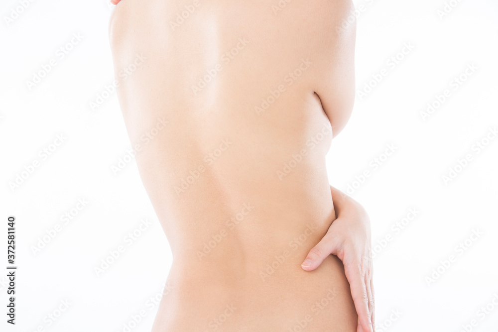 女性の背中 女性の背中