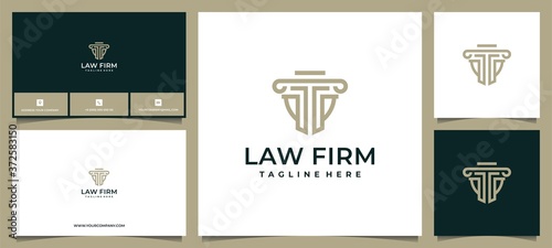 lion king legal logo luxury and business card
