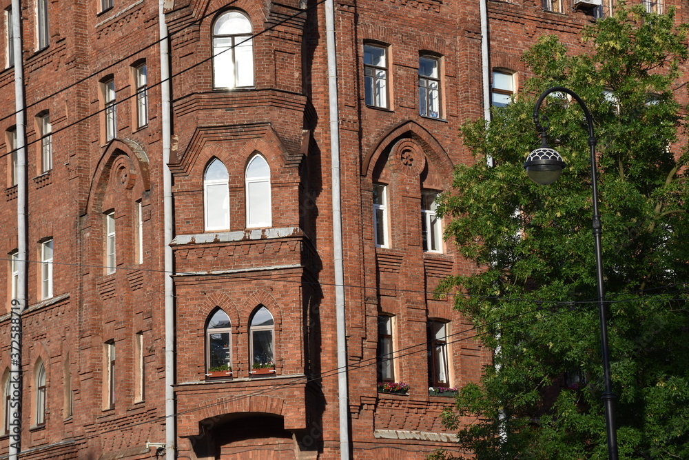 Fototapeta premium old brick building