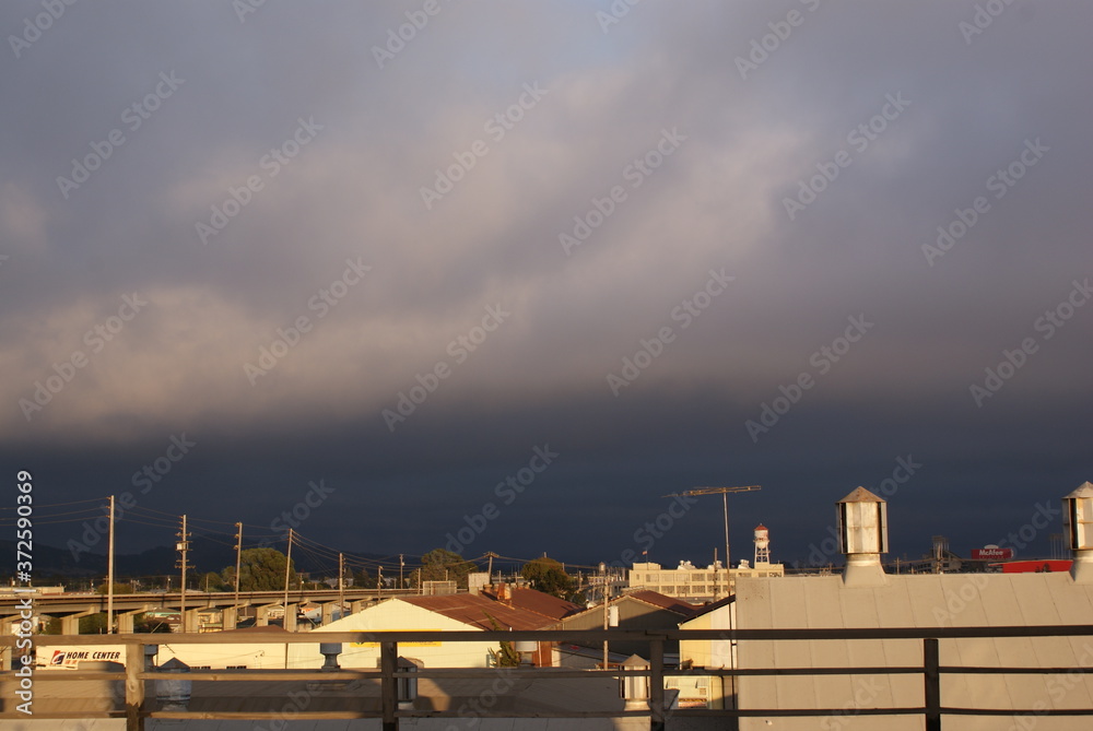 Obraz premium Oakland Sunset
