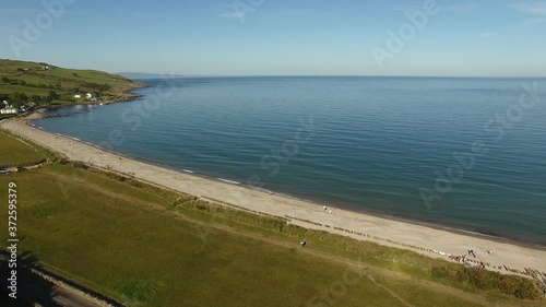 Cushendun Village and Beach Co Antrim Northern Ireland
 photo