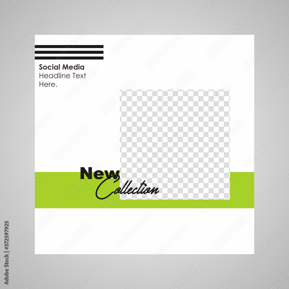 Fototapeta premium Set of sale banner template design. Editable post template social media banners for digital marketing. Vector illustration.