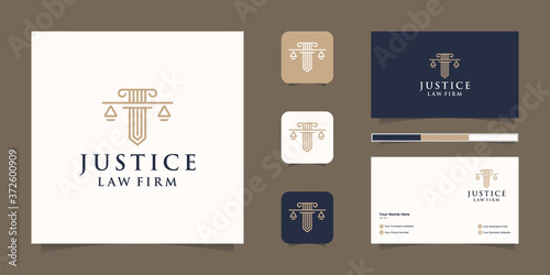 symbol Law Firm,Law Office, Lawyer services, Luxury vintage crest logo, Vector logo and business cad