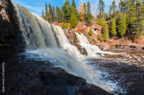 Middle Gooseberry Falls, Gooseberry Falls State Park, Minnesota,USA © Billy McDonald