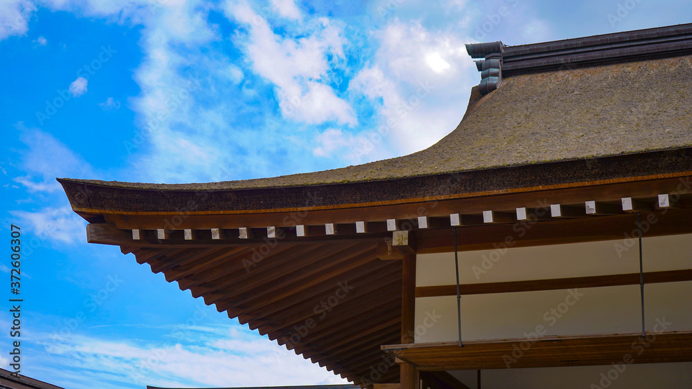 夏のある日の空模様