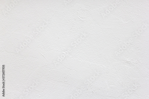 Clean white cement floor Space for text, background, inventory.