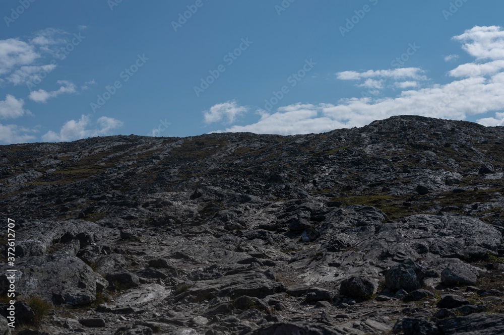 volcanic landscape in lanzarote