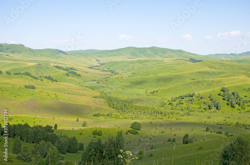 Beautiful mountains Altai summer landscape © rosetata