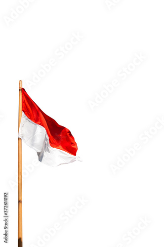 Indonesia national day flag decoration