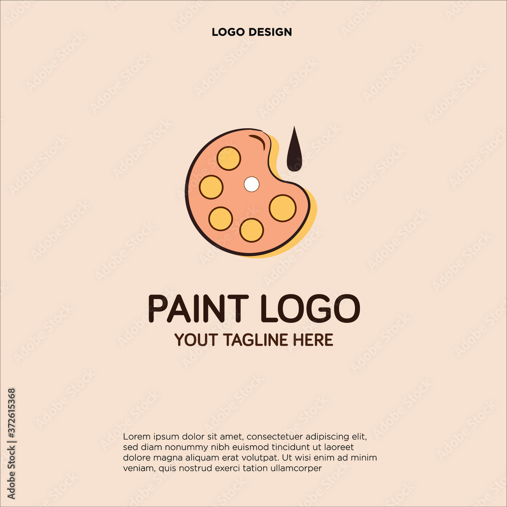 palette and paint brush icon on white background. Simple element illustration from Art concept. palette and paint brush icon symbol design. palette and paint brush icon on white background. Simple element illustration from Art concept. palette and paint brush icon symbol design.