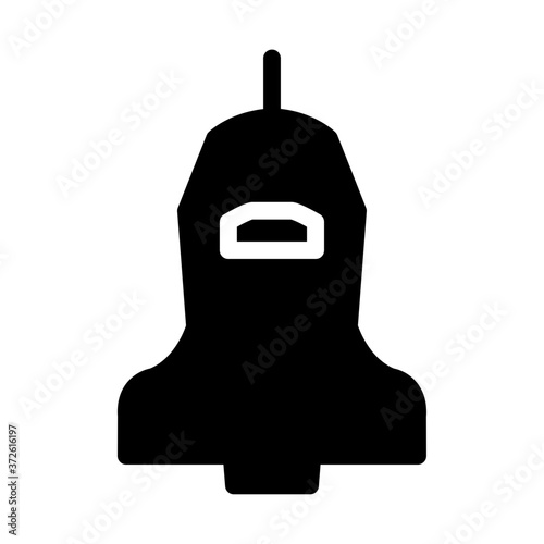 Space plane icon