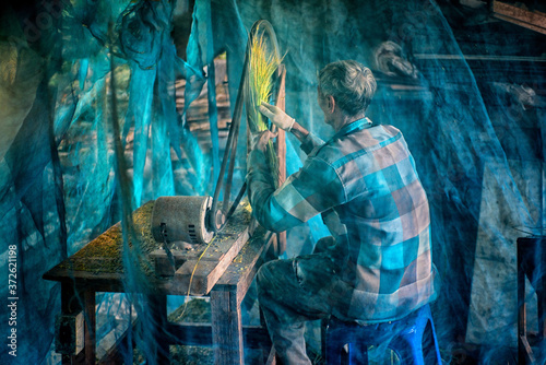 Farming in Nakhon Nayok, Thailand