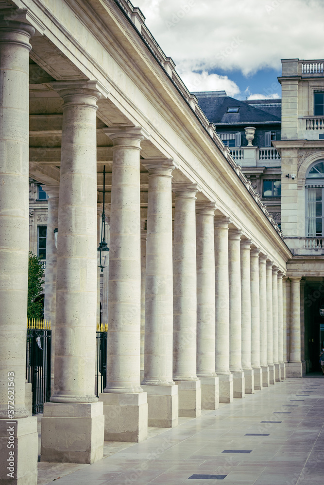 Columns of the Palais Royal Paris