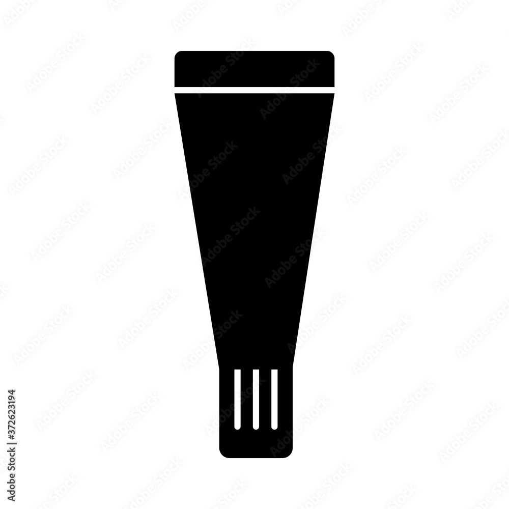 make up cream tube product silhouette style icon make up cream tube product silhouette style icon