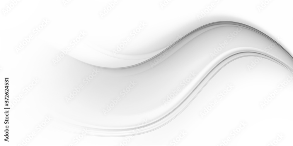 Abstract fractal black and white wave on light background Abstract fractal black and white wave on light background
