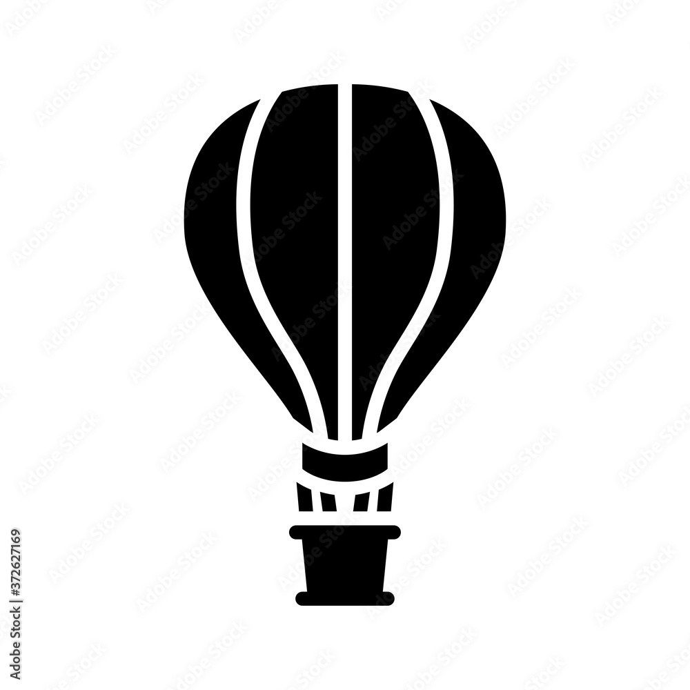 air balloon icon vector illustration design air balloon icon vector illustration design