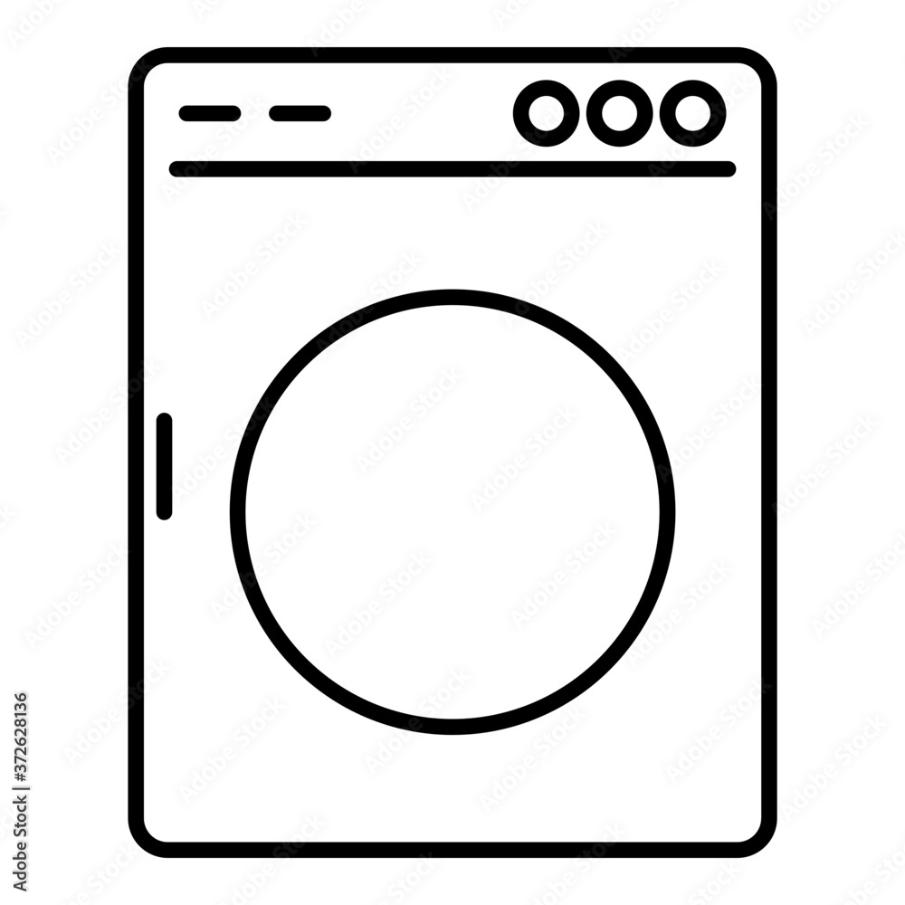 Washing machine icon Washing machine icon