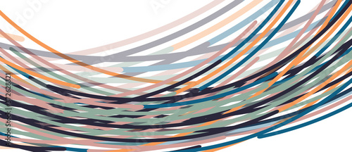 Аbstract moving colorful lines vector backgrounds for cover, placard, poster, banner or flyer