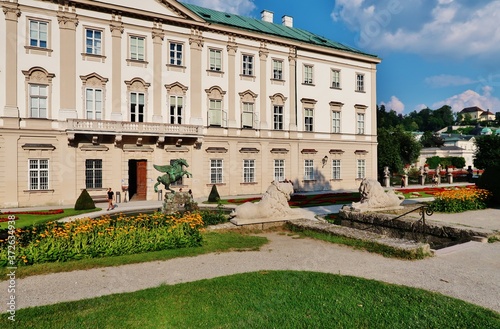 Salzburg, Schloss Mirabell, Südwestfassade