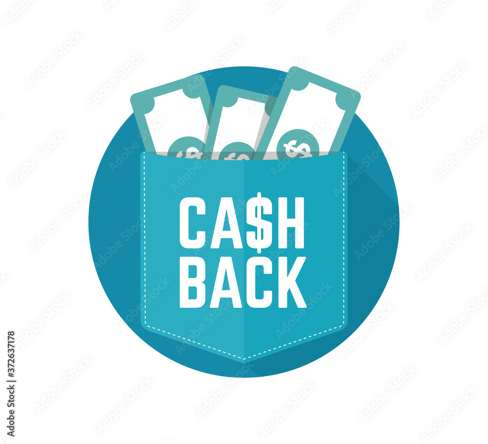Cash Back Icon Design Vector Illustration