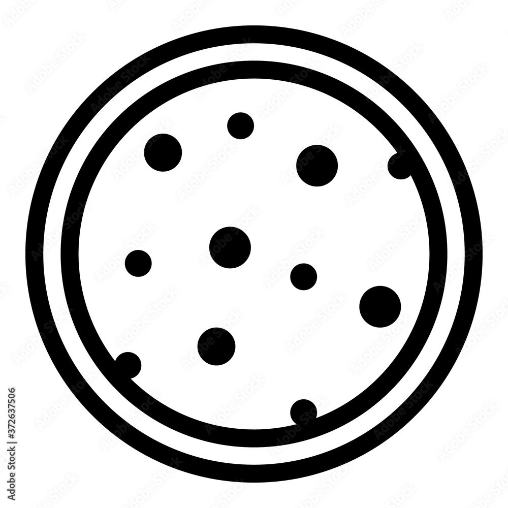 Skin problem icon. Outline skin problem vector icon for web design isolated on white background Skin problem icon. Outline skin problem vector icon for web design isolated on white background