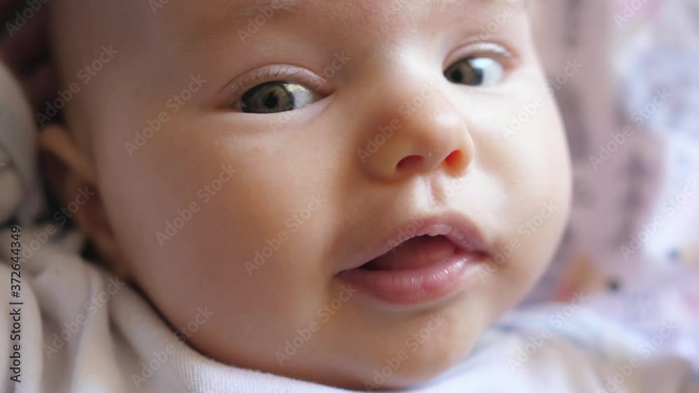 cute little baby infant newborn toddler portrait smiling to camera looking cute little baby infant newborn toddler portrait smiling to camera looking