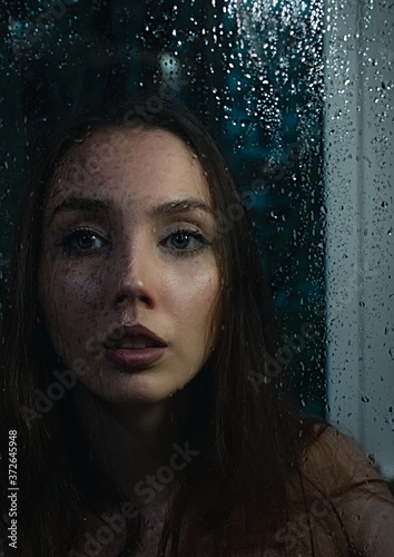 Through the glass