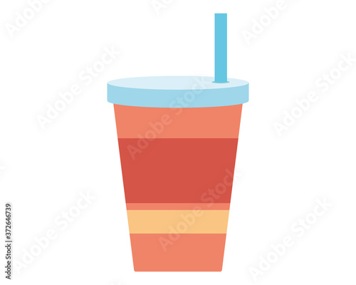ドリンクカップのベクターイラスト