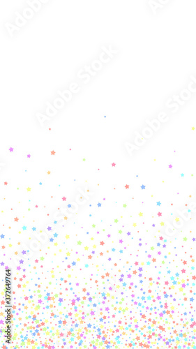 Festive remarkable confetti. Celebration stars. Co