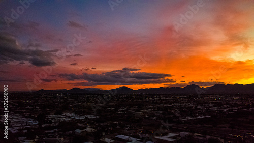 Sunset in Tucson, Arizona © Victoria