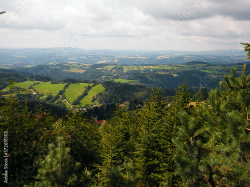 Fototapeta Naklejka Na Ścianę i Meble -  view from the hill