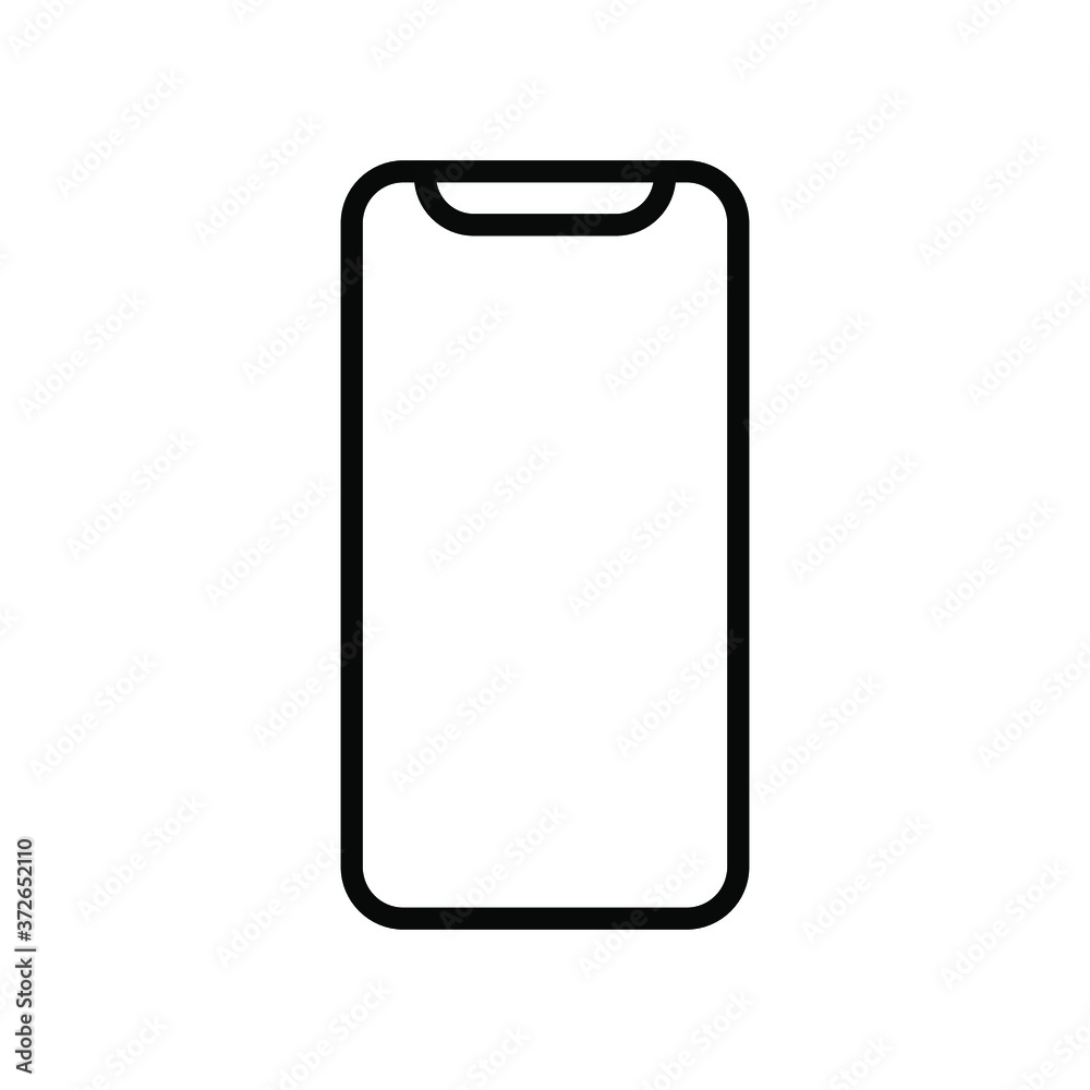 iphone icon.phone Icon in trendy flat style vector illustration, smartphone symbol / icon for your web site design, logo, app, UI. iphone icon.phone Icon in trendy flat style vector illustration, smartphone symbol / icon for your web site design, logo, app, UI.