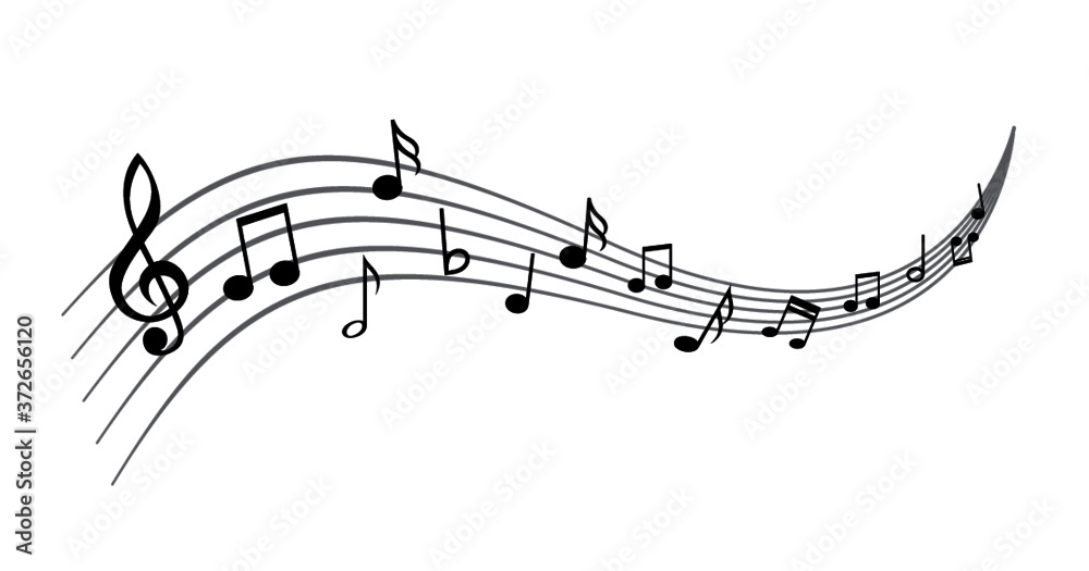 Jazz Music Notes Wallpaper