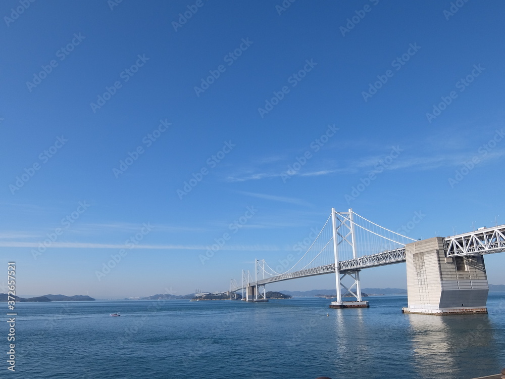 Fototapeta premium 瀬戸大橋の景観