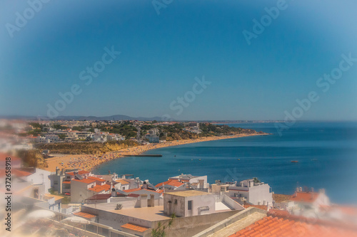 view of the city of albufeira  algarve  Portugal