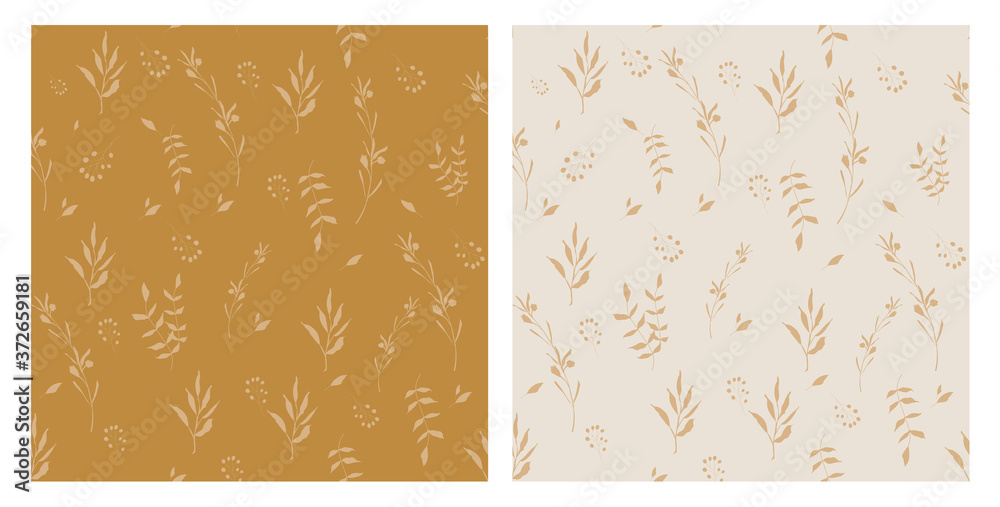 autumn, autumnal collection, vector set of abstract backgrounds, seamless pattern, fall, wallpaper, texture, background, vector 