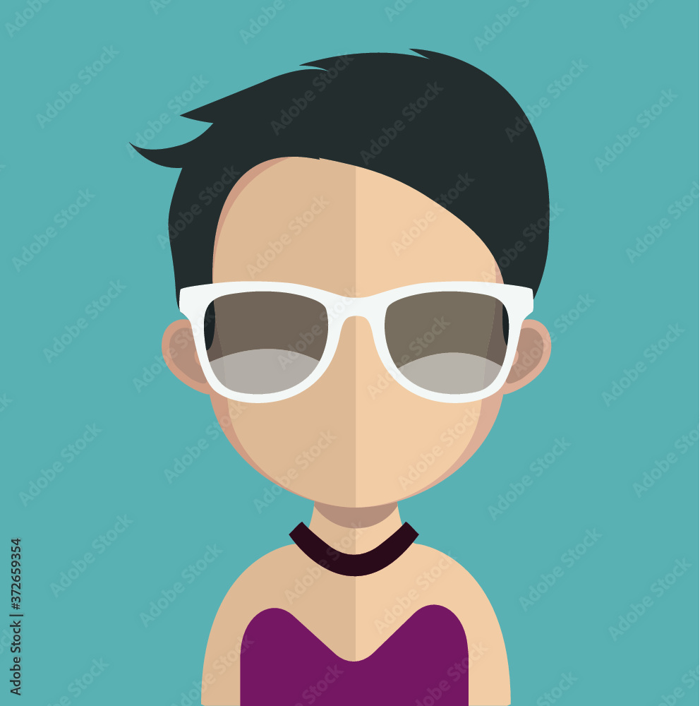 Flat avatar icon vector (community sites , phone avatar, console avatar) Flat avatar icon vector (community sites , phone avatar, console avatar)