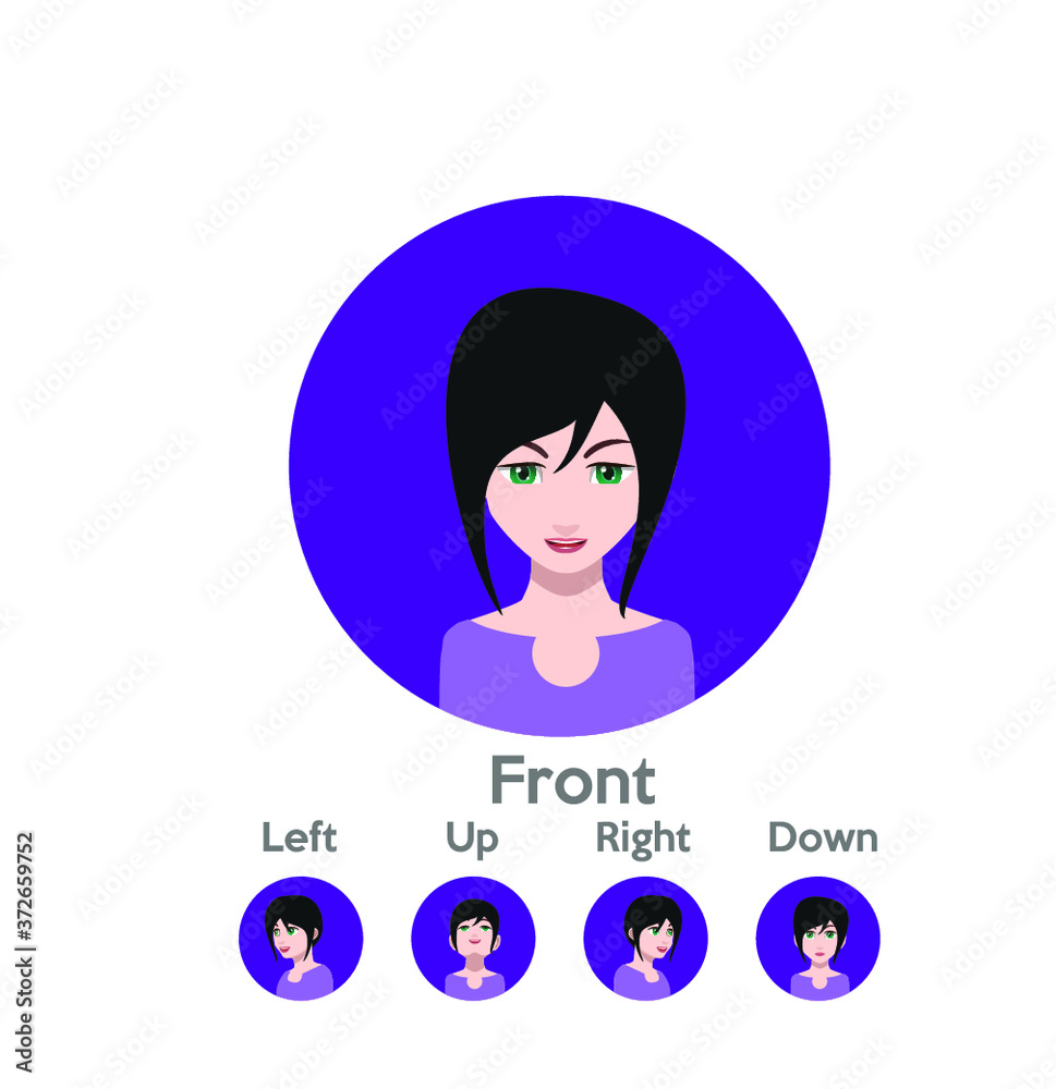 Flat avatar icon vector (community sites , phone avatar, console avatar) Flat avatar icon vector (community sites , phone avatar, console avatar)