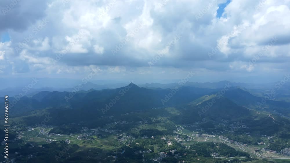 Time-lapse drone shots of clouds in the sky Time-lapse drone shots of clouds in the sky
