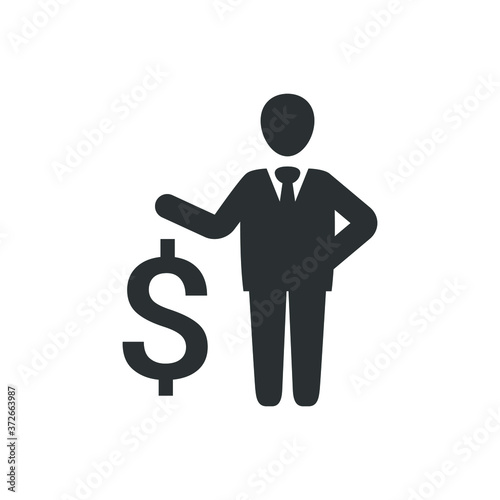 Business profit icon