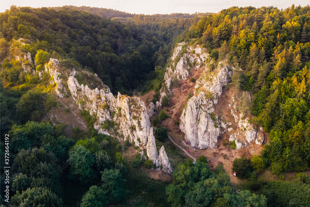 jura krakowsko-częstochowska, doliny w małopolsce, brama bolechowicka