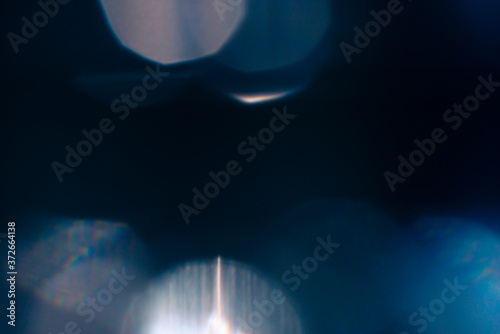 Obraz na płótnie Bokeh bleuté d'arrière plan