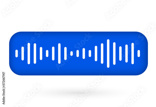 Vector modern sms or voice message icons. Bubble speech set