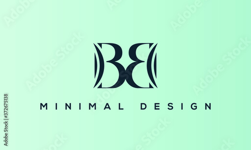 BB ,B letter logo alphabet monogram icon symbol