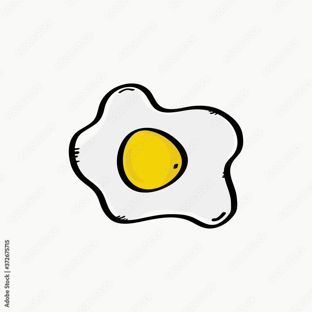 Scrambled eggs animal food doodle logo icon sign Hand drawn Modern cartoon minimal design Natural style Fashion print clothes apparel greeting invitation card banner poster menu font cooking book Scrambled eggs animal food doodle logo icon sign Hand drawn Modern cartoon minimal design Natural style Fashion print clothes apparel greeting invitation card banner poster menu font cooking book