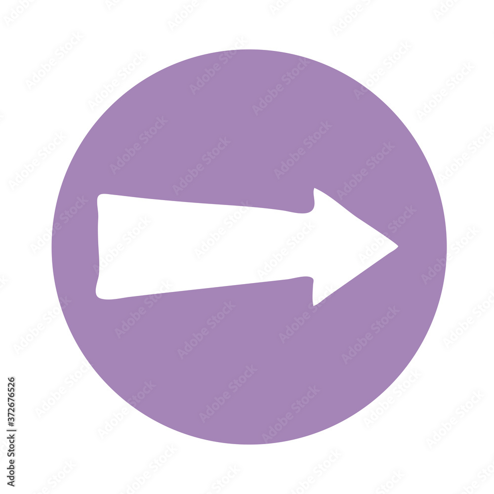 right arrow direction block style right arrow direction block style