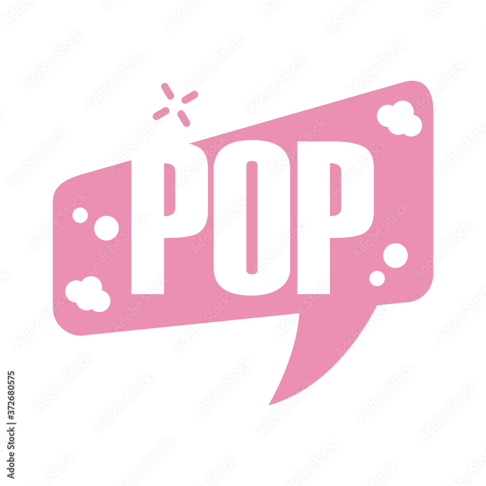 slang speech bubble pop silhouette style slang speech bubble pop silhouette style
